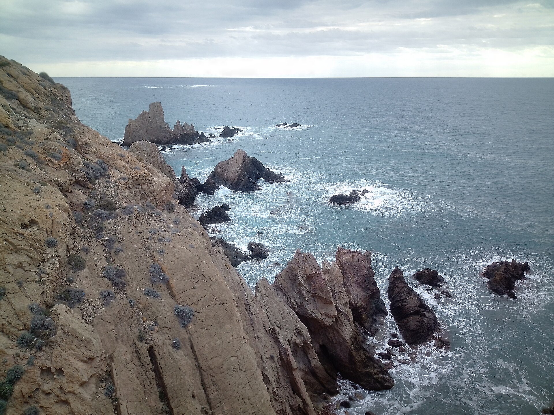 Volcanic cliffs and sea at Cabo de Gata, Almería, Andalucía | Andaluciatours