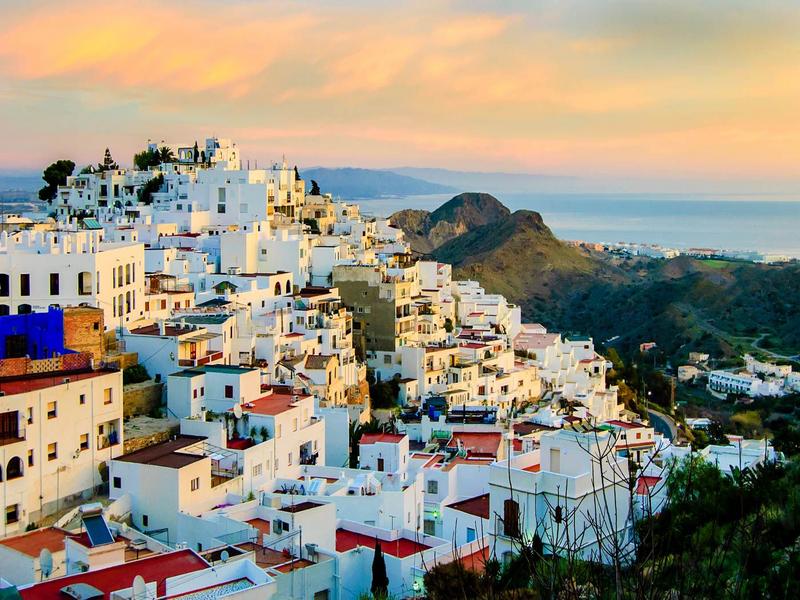 Coastal town, hillside, sunset – Almería, Andalucía | Andaluciatours
