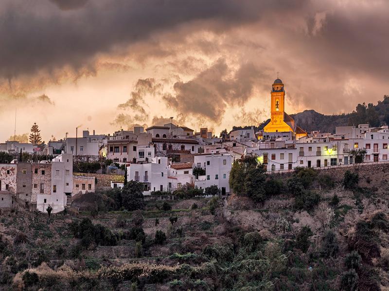 Townscape, architecture, dusk – Alpujarra Almeriense, Almería province, Andalucía | Andaluciatours
