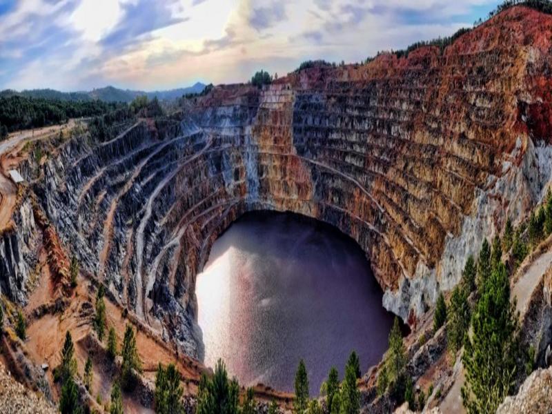 Mine, open pit, landscape – Cuenca Minera, Huelva province, Andalucía | Andaluciatours