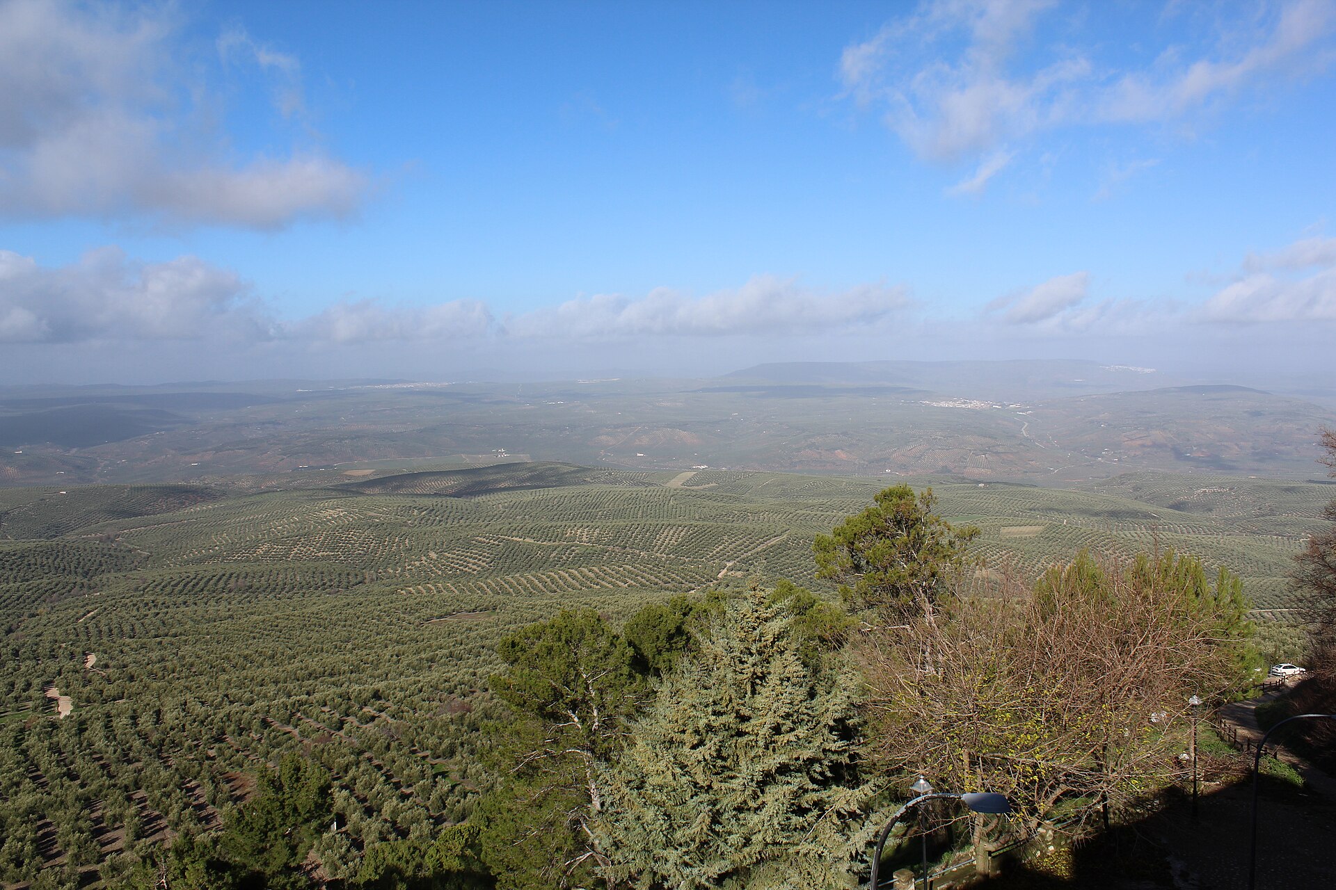 Olive groves and rolling hills seen from Iznatoraf, Las Villas, Jaén province, Andalucía | Andaluciatours