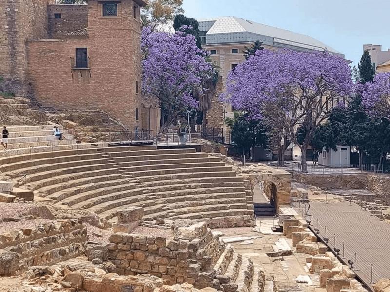 Amphitheater, ancient, historical site – Málaga, Andalucía | Andaluciatours
