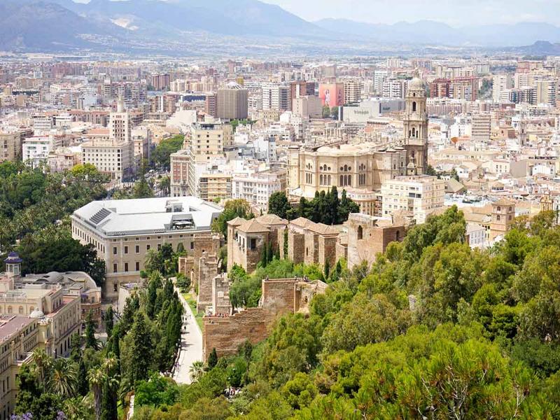 Cityscape, architecture, trees – Málaga, Andalucía | Andaluciatours