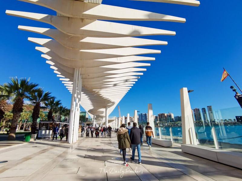 Waterfront, walkway, skyline – Málaga, Andalucía | Andaluciatours
