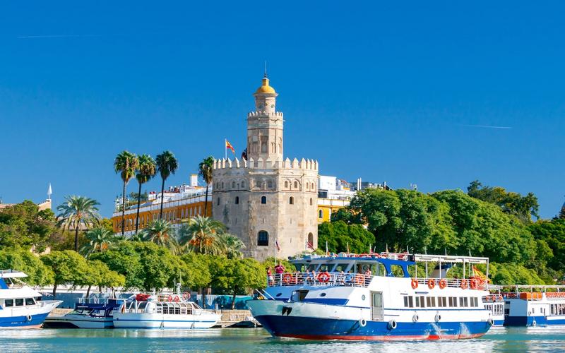 Torre del Oro, Seville, Guadalquivir River – Naval Museum Torre Del Oro, Metropolitana de Sevilla, Seville | Andaluciatours