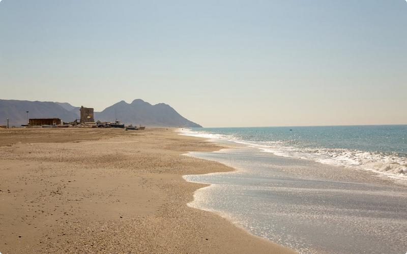 Beach, sea, sand – Playa de San Miguel, Metropolitana de Almería, Almería | Andaluciatours