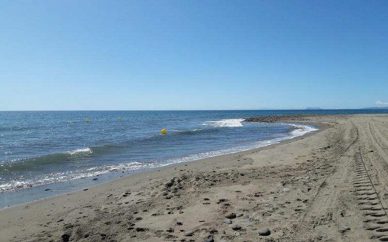 Beach, sea, sand – Playa del Castor, Costa del Sol, Málaga | Andaluciatours