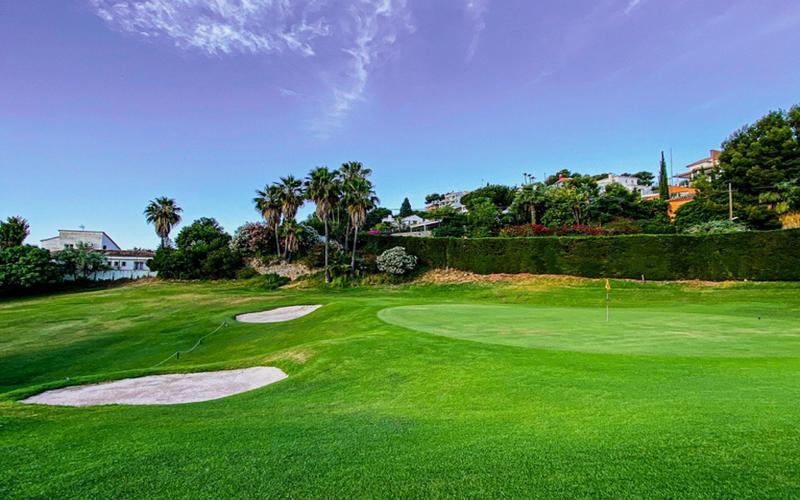 Golf course, green, sand trap – Real Club de Golf El Candado, Málaga City, Málaga | Andaluciatours