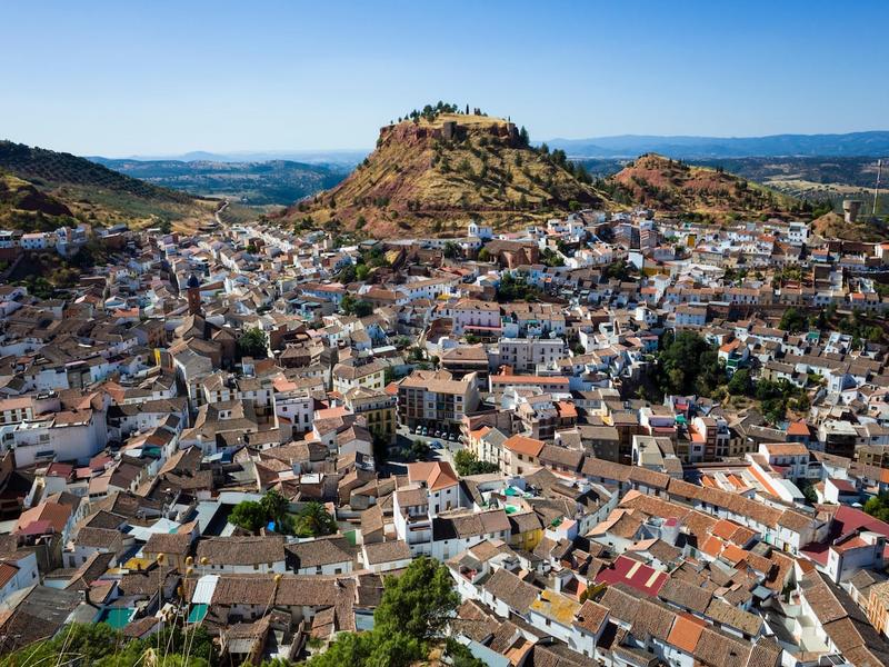 Town, fortress, landscape – Sierra Morena, Jaén province, Andalucía | Andaluciatours