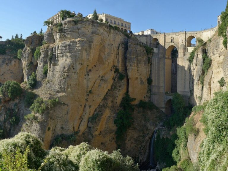 Ronda’s Puente Nuevo bridge spanning the El Tajo gorge | Andaluciatours