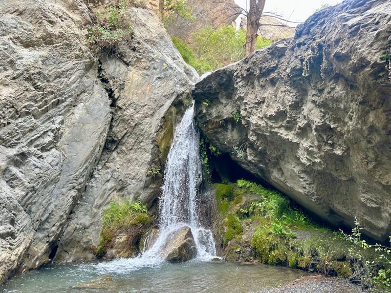 Waterfall, rocks, nature – Valle de Lecrín, Granada province, Andalucía | Andaluciatours